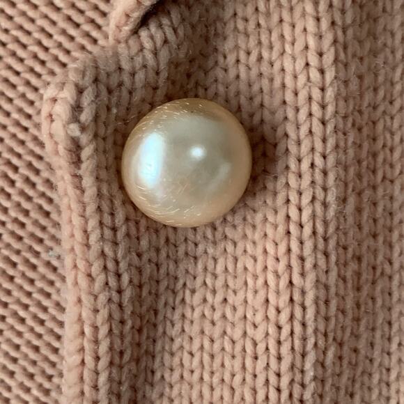 Vintage Canterbury of Tycora Tan Cardigan Sweater Button Up Long Sleeves - Picture 9 of 15